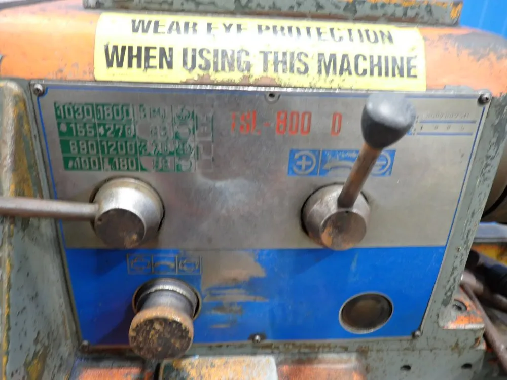 Takisawa 16x24 Manual Lathe - Tsl-800