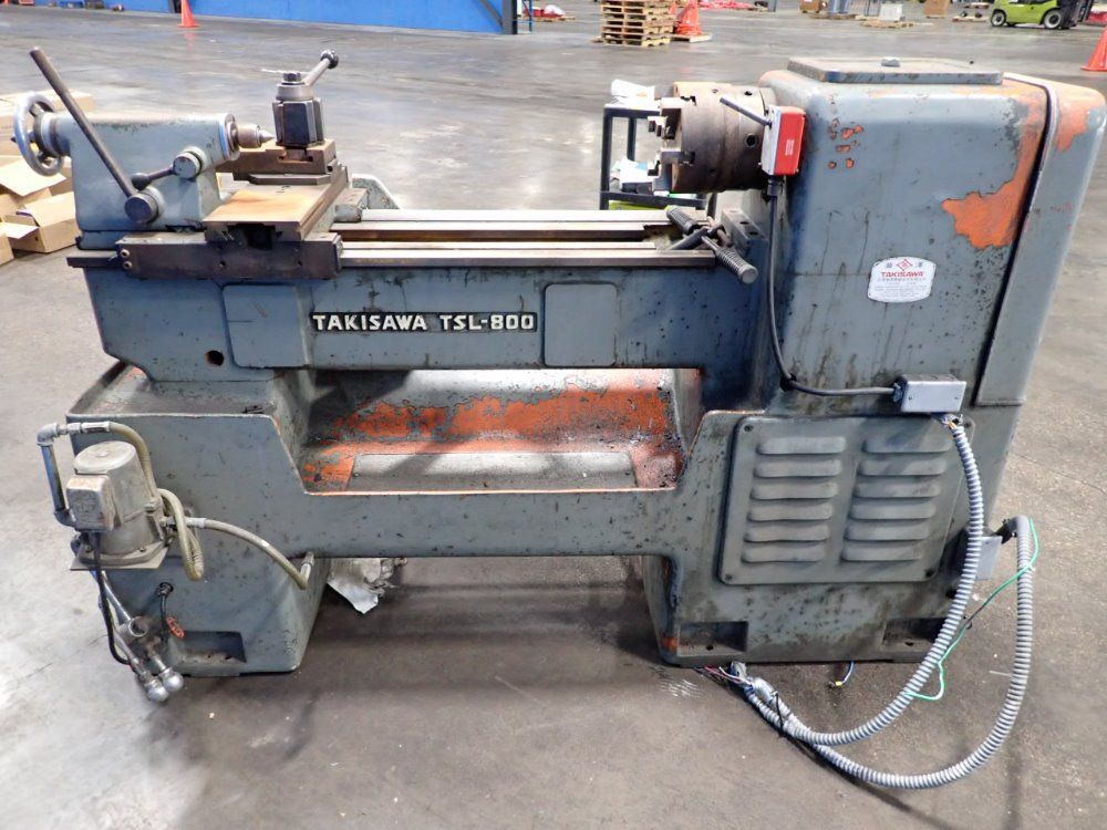 Takisawa 16x24 Manual Lathe - Tsl-800