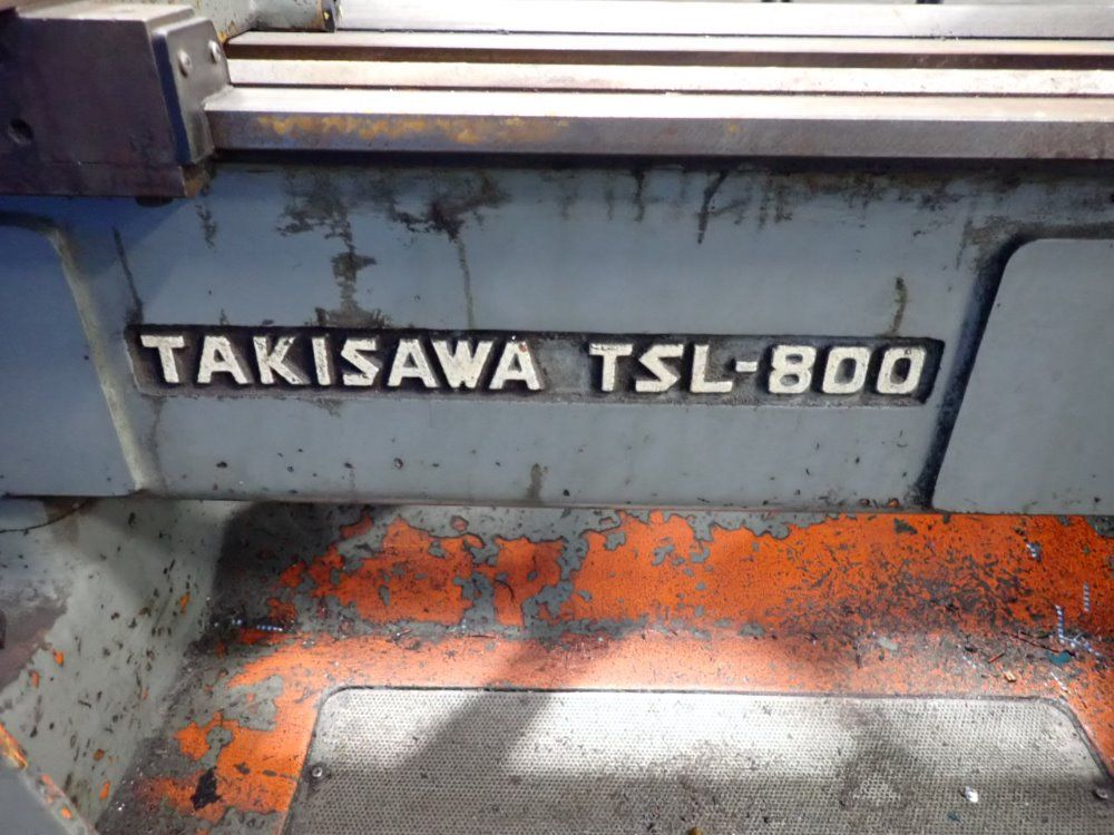 Takisawa 16x24 Manual Lathe - Tsl-800