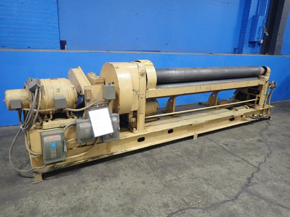 Webb Plate Roller Machine