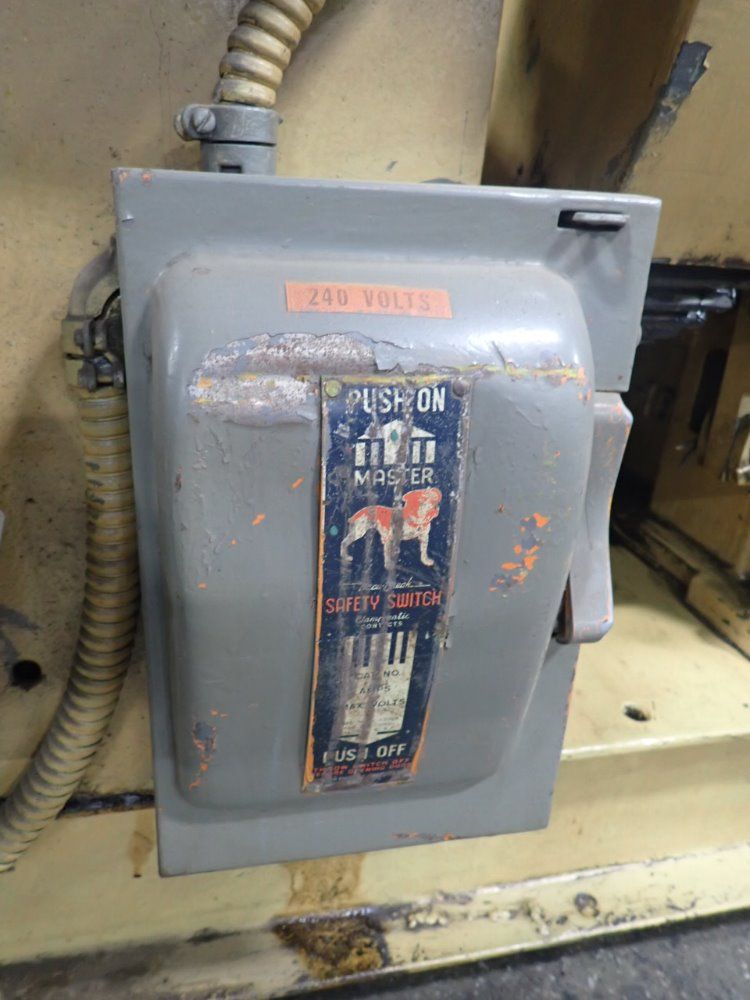 Webb Plate Roller Machine