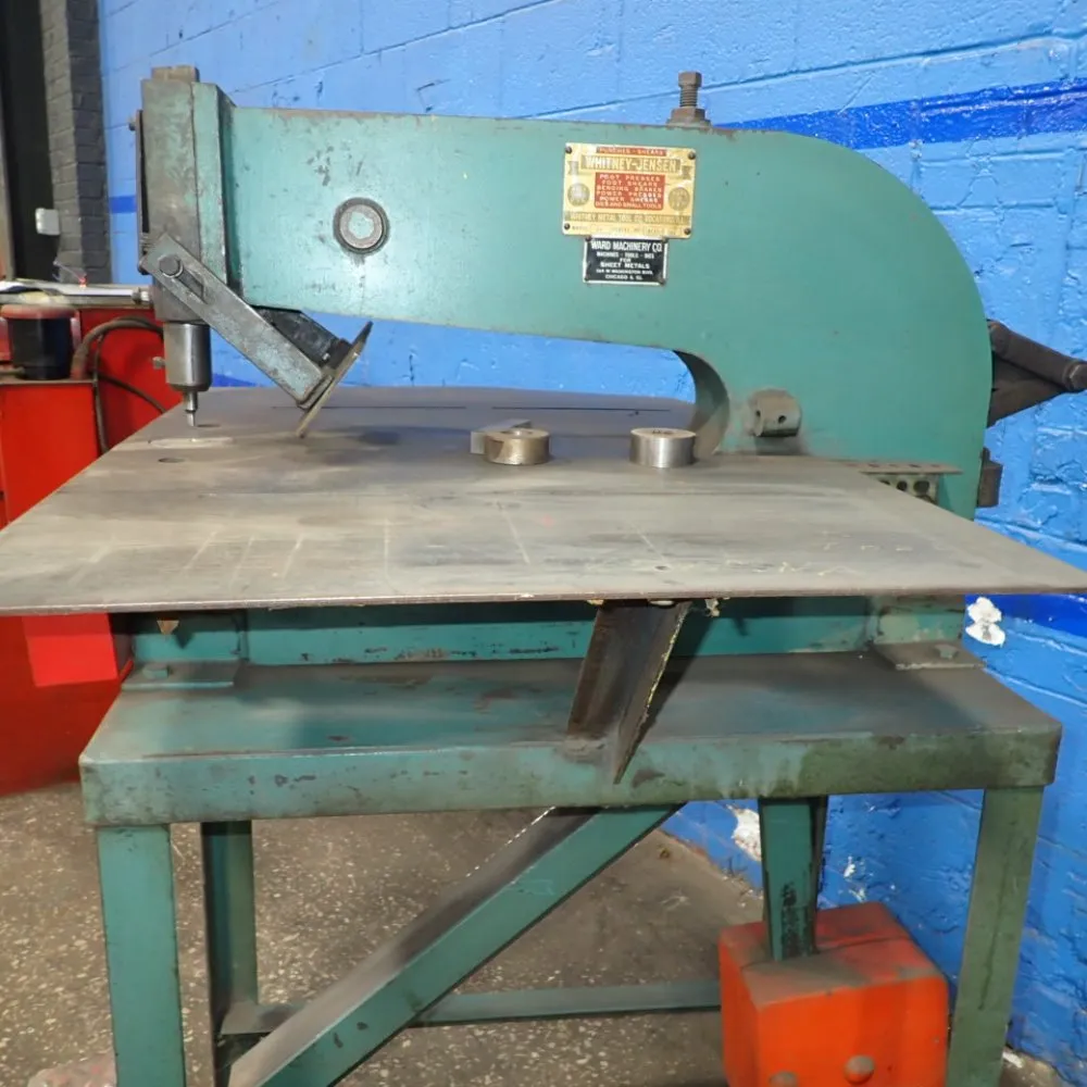 Whitney-jensen Punch Press