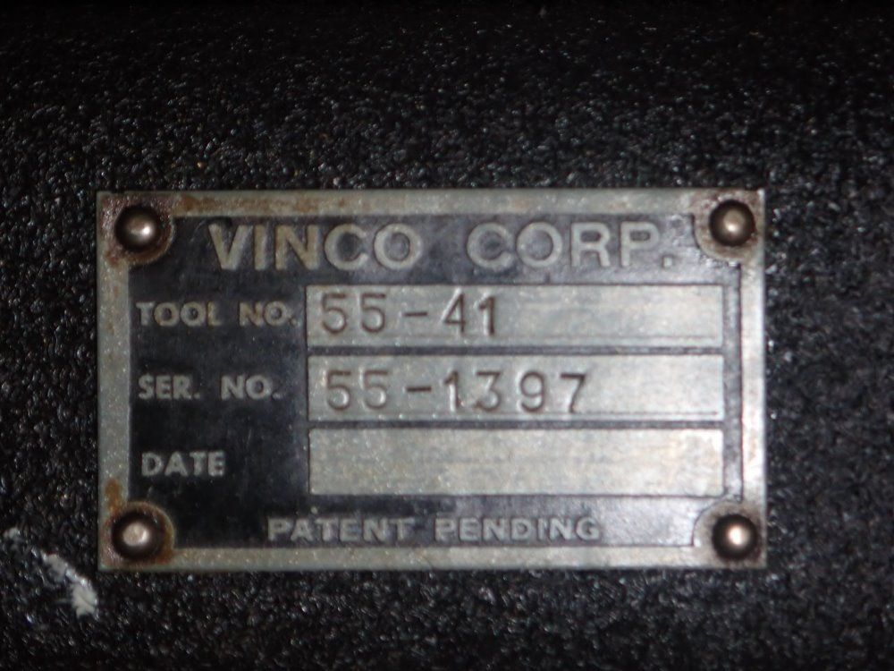 Vinco Corporation Tailstock Quill Assembly