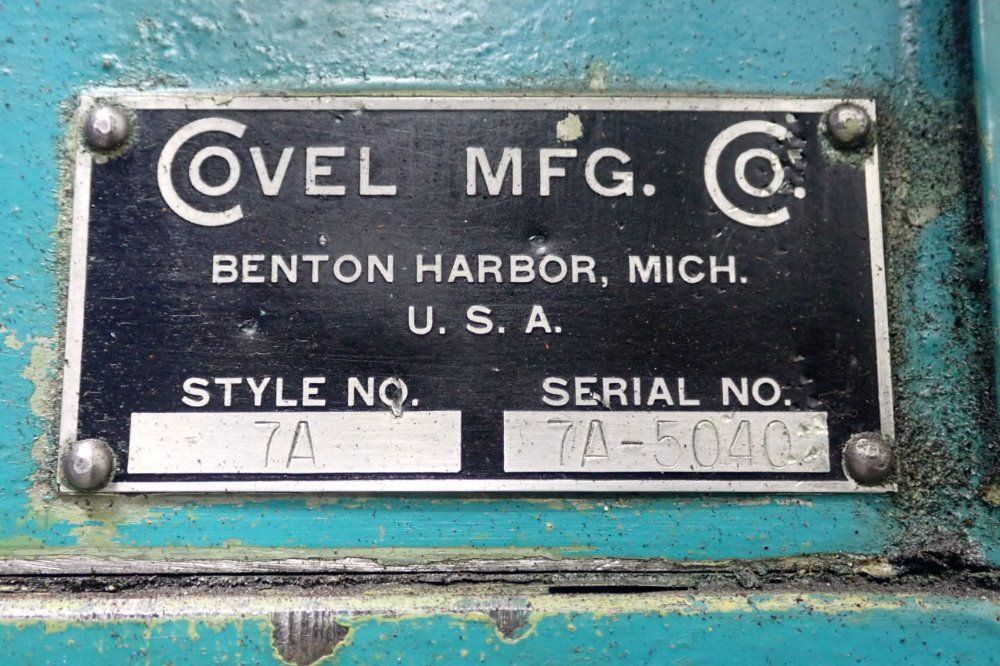 Covel 5" X 10" Table Surface Grinder