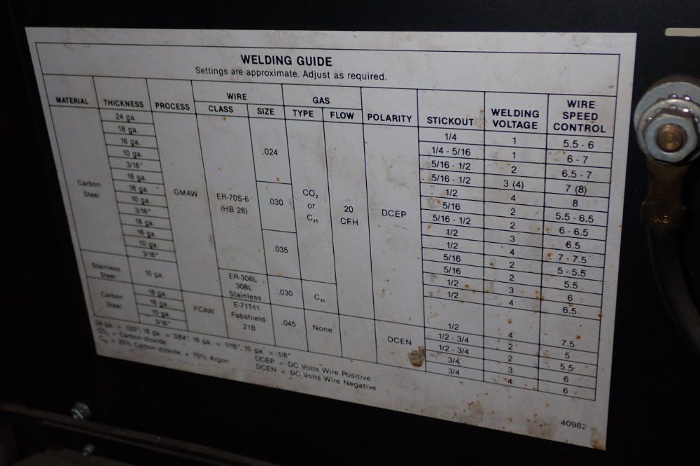 Hobart/handler Welder