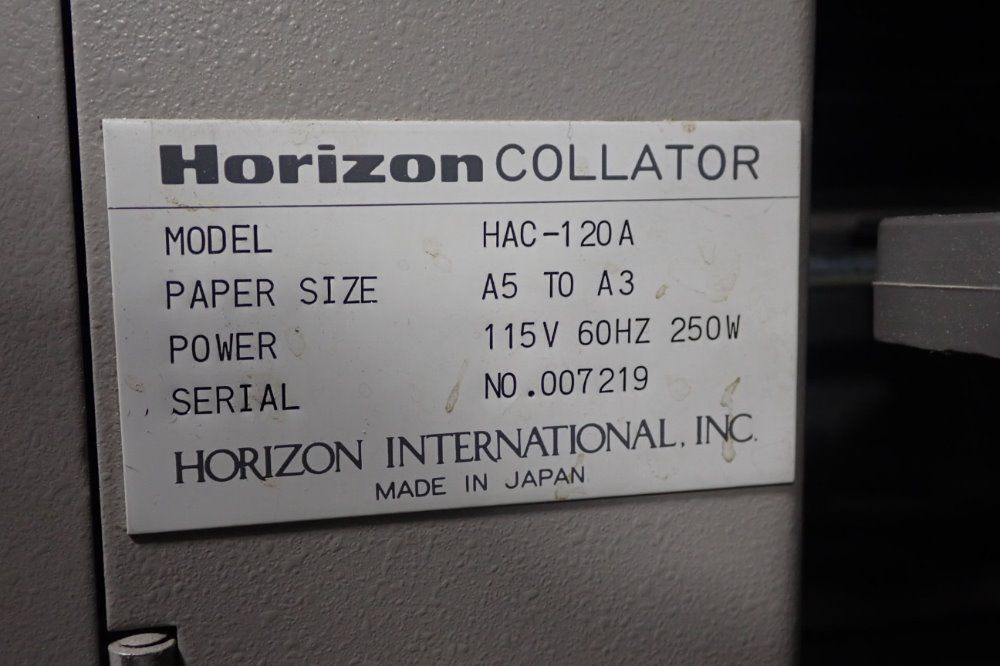 Horizon International Collator