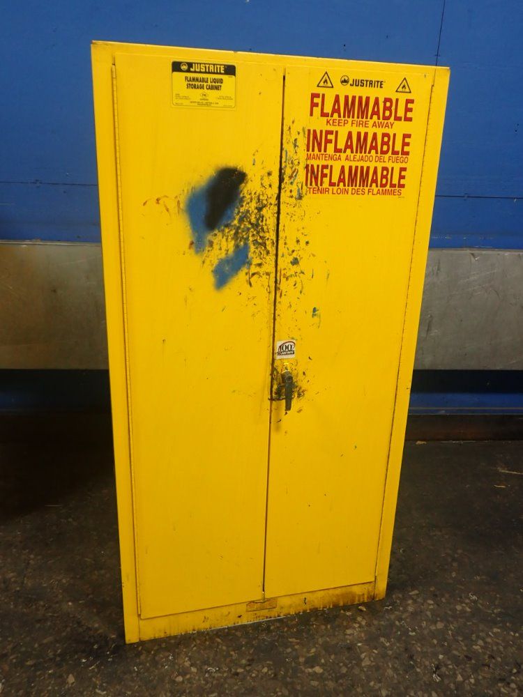 Justrite Flammable Liquid Storage Cabinet