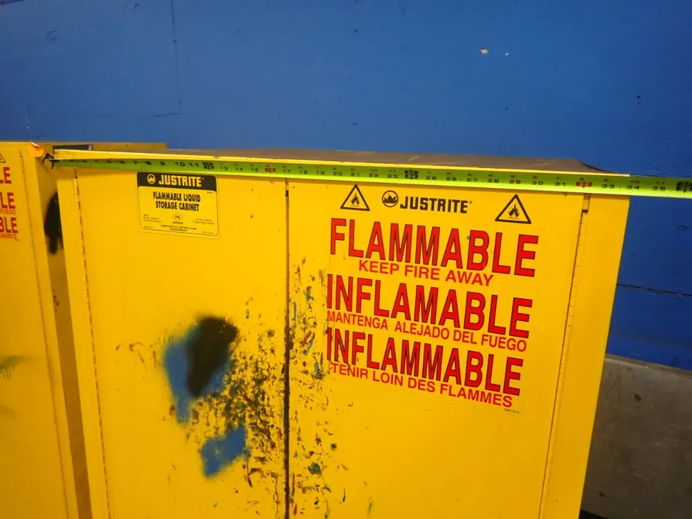 Justrite Flammable Liquid Storage Cabinet