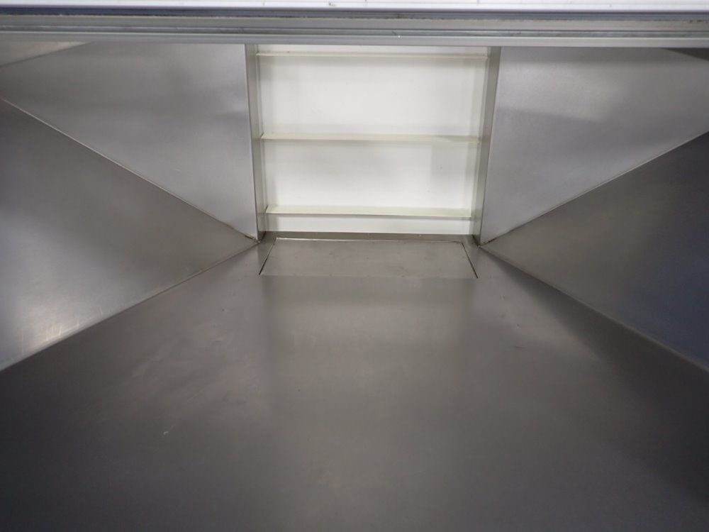 Fortville Feeders Inc 22 1/2" W Track Motorized Hopper W/conveyor