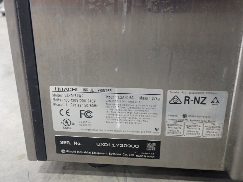 Hitachi Ink Jet Printer - Ux-d161wp