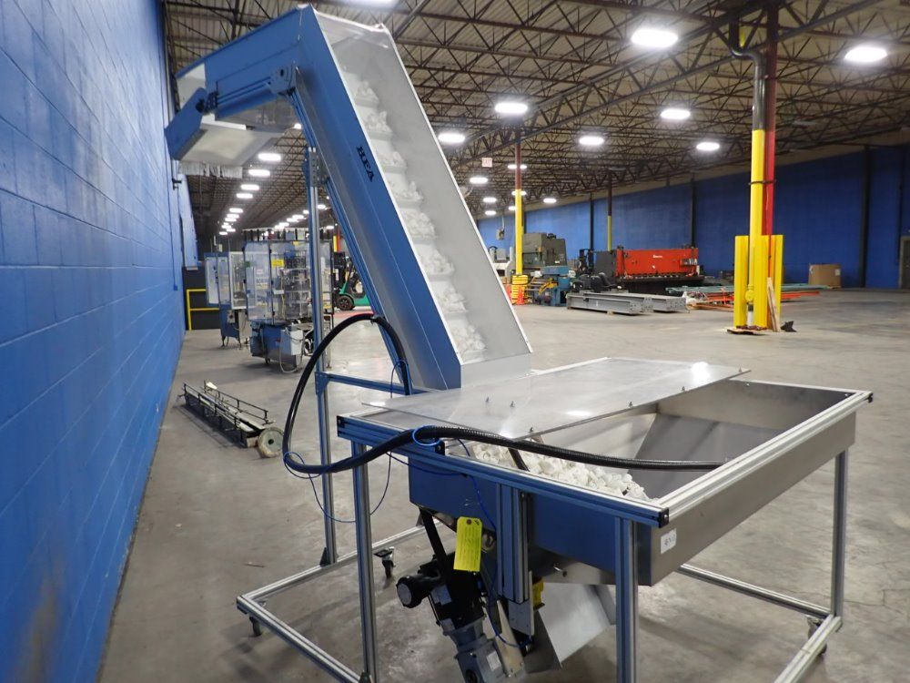 Hfa Conveyors 16" Motorized Elevator W/hopper