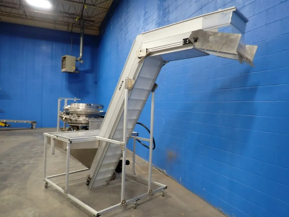 Hfa Conveyors 16" Motorized Elevator W/hopper
