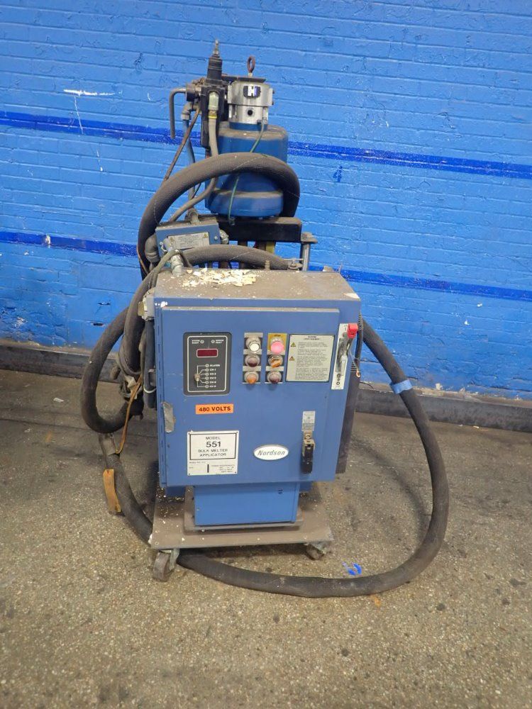 Nordson Lcu5haj1mtdekspf Bulk Melter Applicator - Lcu5haj1mtdekspf