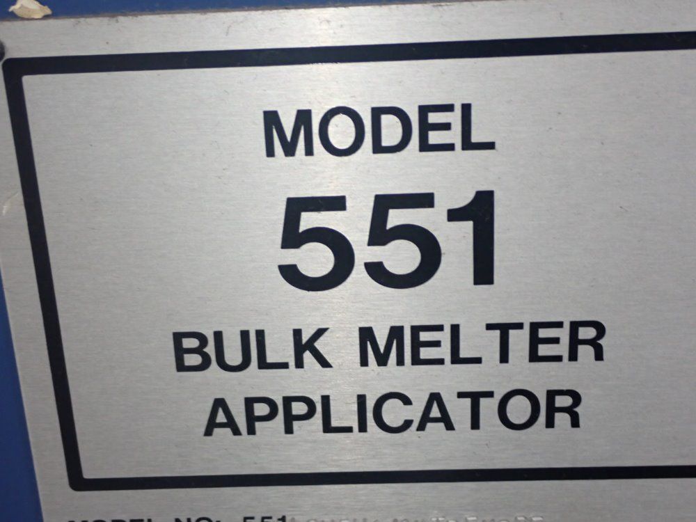 Nordson Lcu5haj1mtdekspf Bulk Melter Applicator - Lcu5haj1mtdekspf