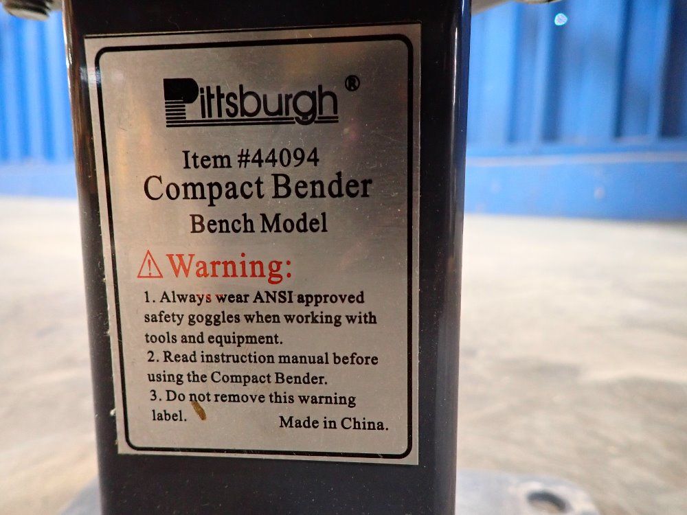 Pittsburgh Compact Bender - 44094