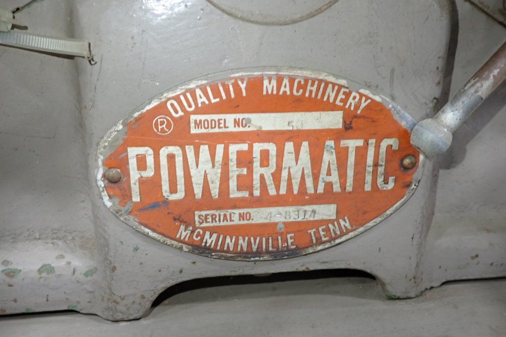 Powermatic Jointer