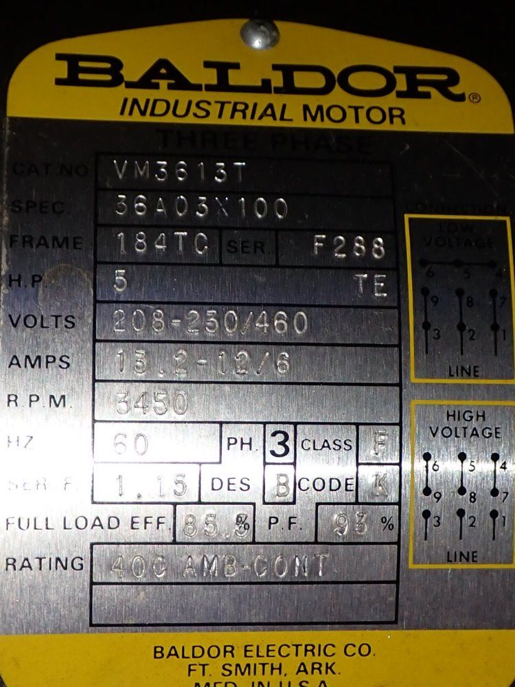 Torit 5 Hp Vs 1500 Dust Collector - Vs 1500