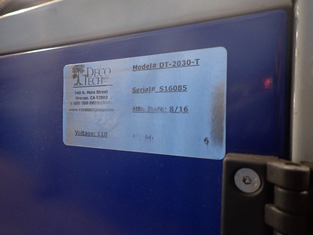 Deco Tech Screen Printer/table - Dt-2030-t