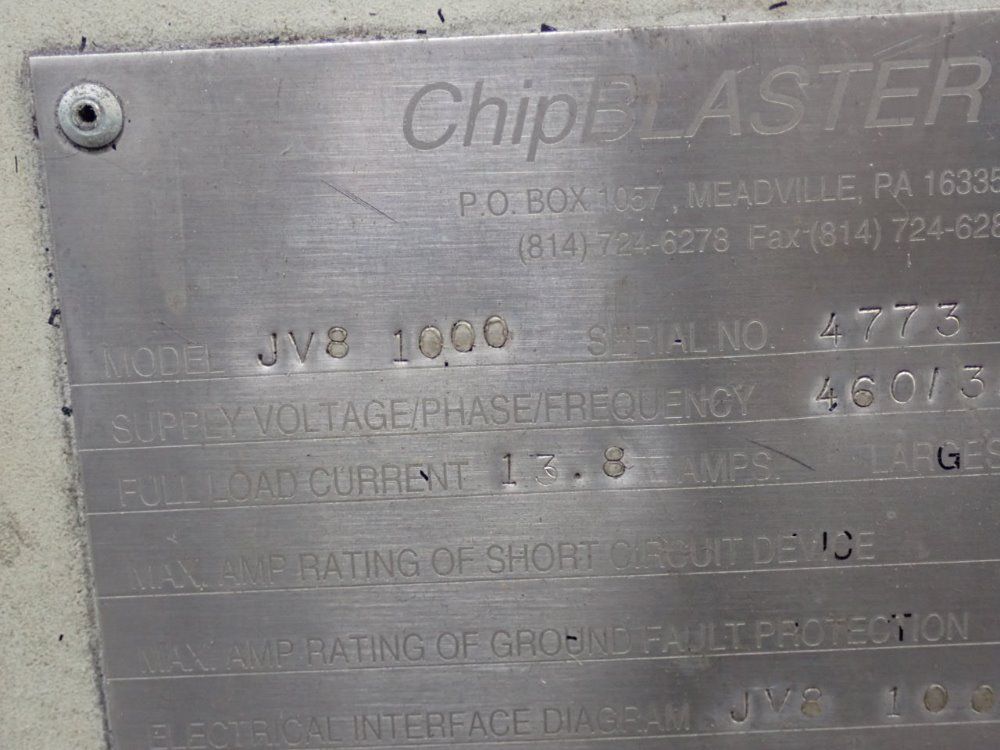 Chip Blaster Jv81000 Cooling Unit - Jv81000