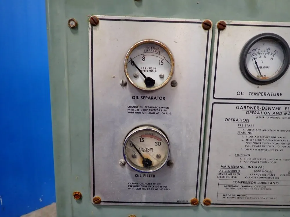 Garder Denver 60hp Air Compressor