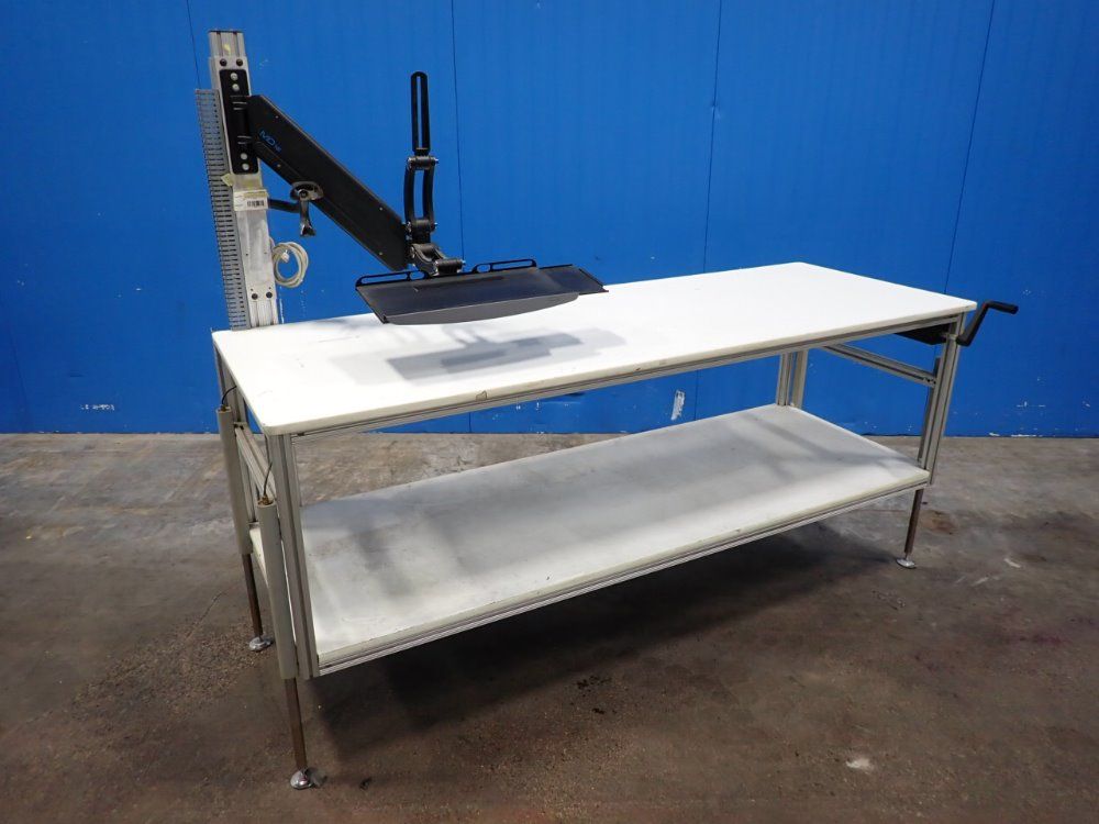 80/20 Inc 84" L X 30" W X 27"-38" H T-slot Workbench