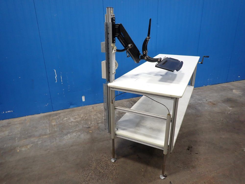 80/20 Inc 84" L X 30" W X 27"-38" H T-slot Workbench