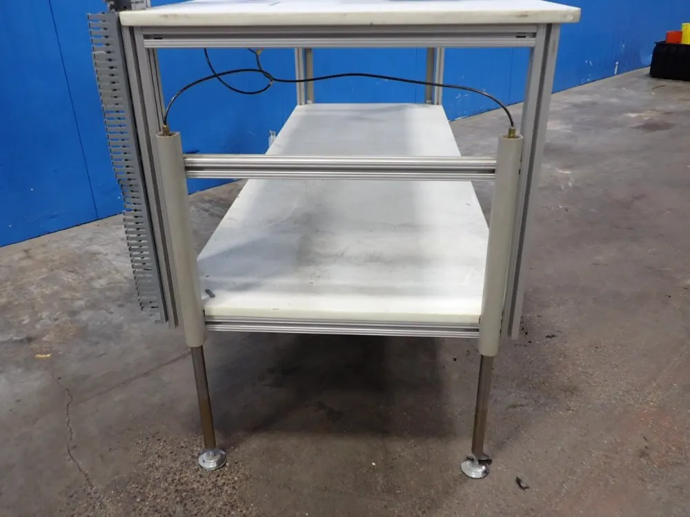 80/20 Inc 84" L X 30" W X 27"-38" H T-slot Workbench