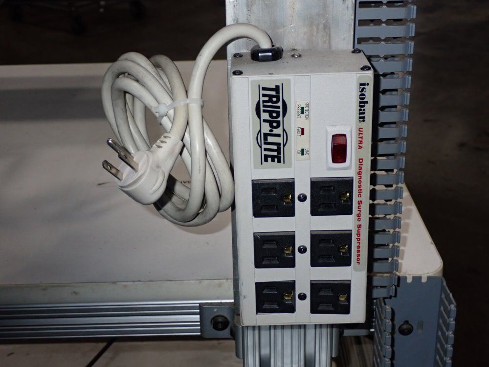 80/20 Inc 84" L X 30" W X 27"-38" H T-slot Workbench