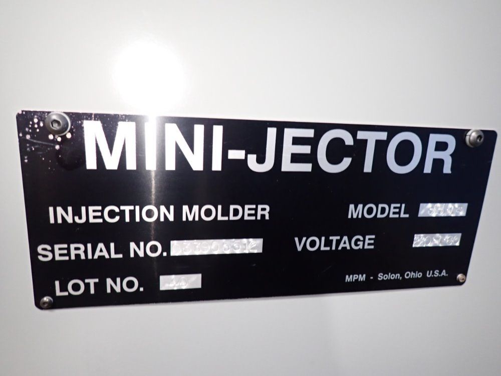 Mini-jector 55-1e Injection Molder - 55-1e