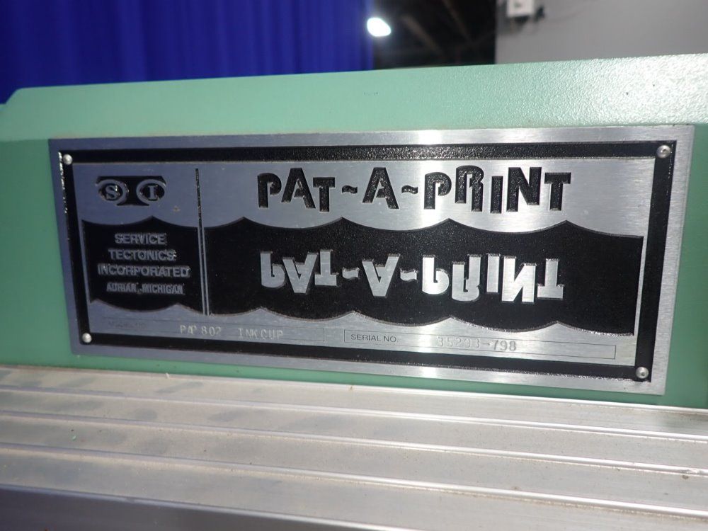Pat-a-print Pap 802 Pad Printer - Pap 802