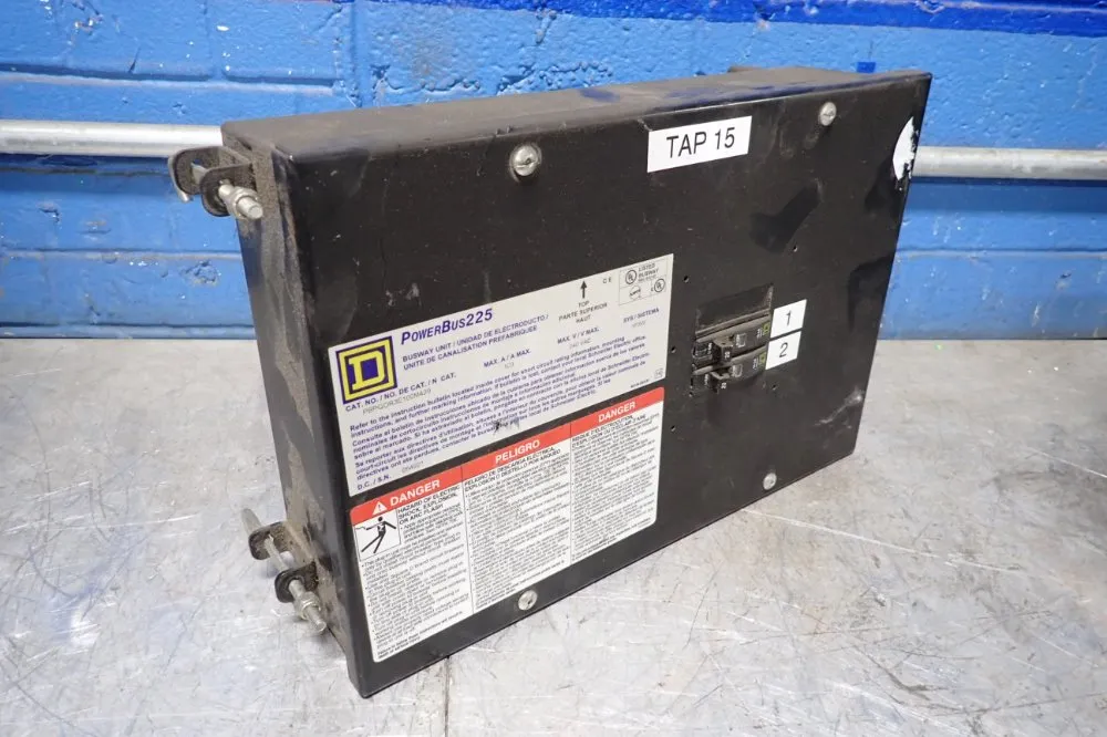 Square D 100 A/240 V Busway Unit - Powerbus 225