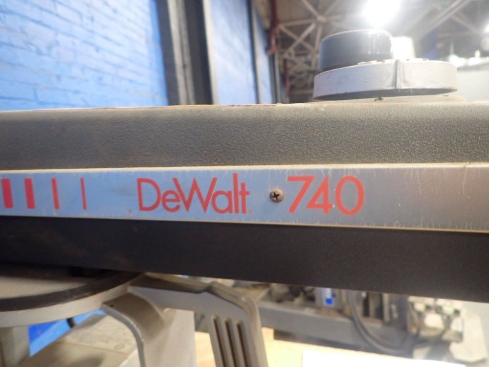 Dewalt 3" X 23" Radial Arm Saw - 740