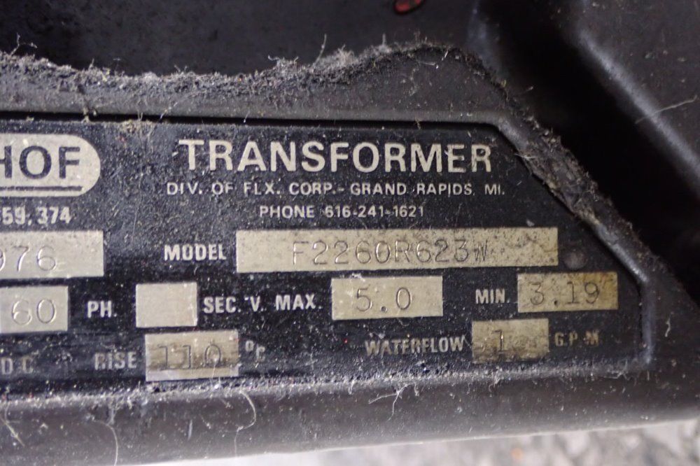 Kirkhof 60 Kva Welding Transformer