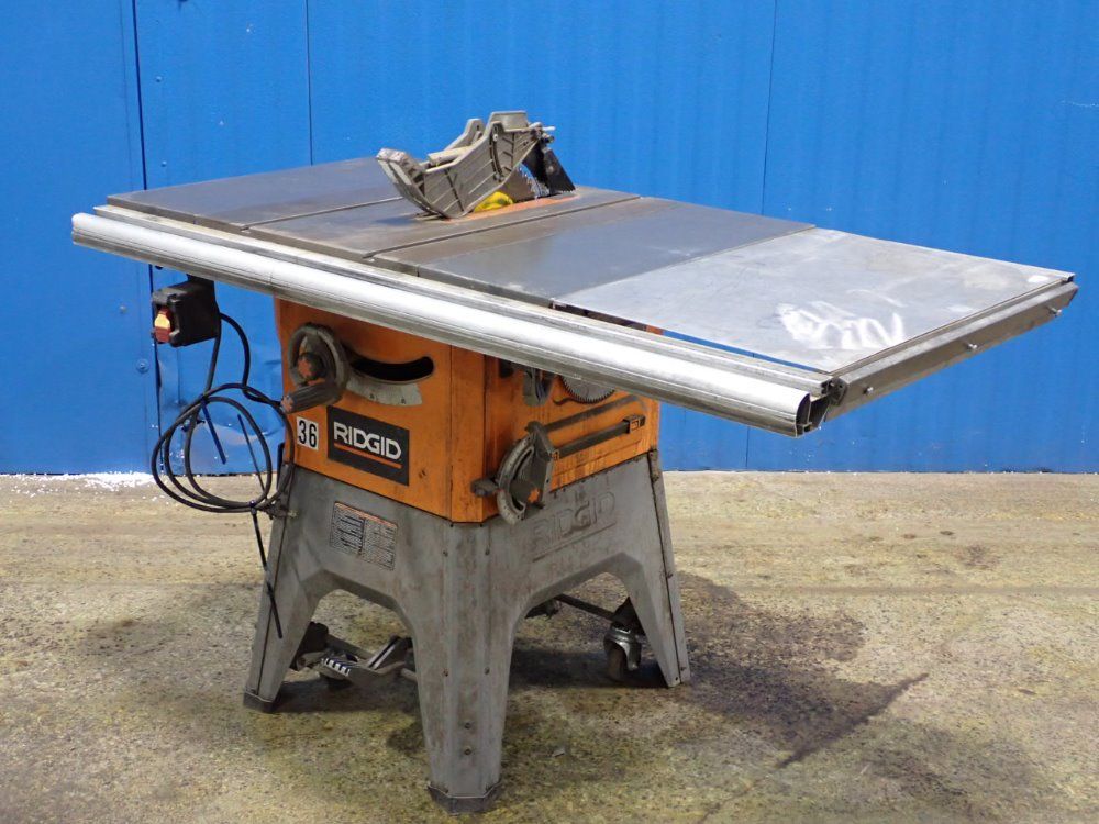 Ridgid 10" Tilt Table Saw - R4512