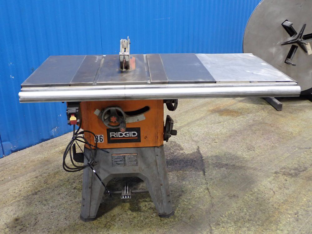Ridgid 10" Tilt Table Saw - R4512