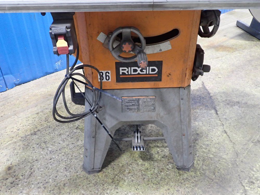 Ridgid 10" Tilt Table Saw - R4512