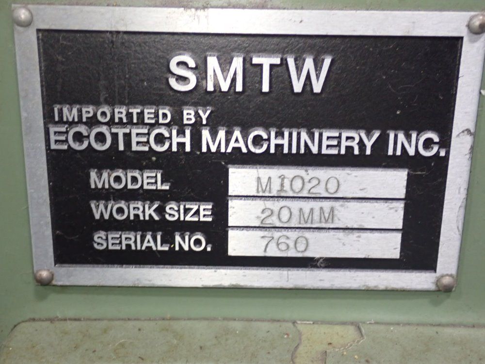 Ecotech M1020 Centerless Grinder - M1020