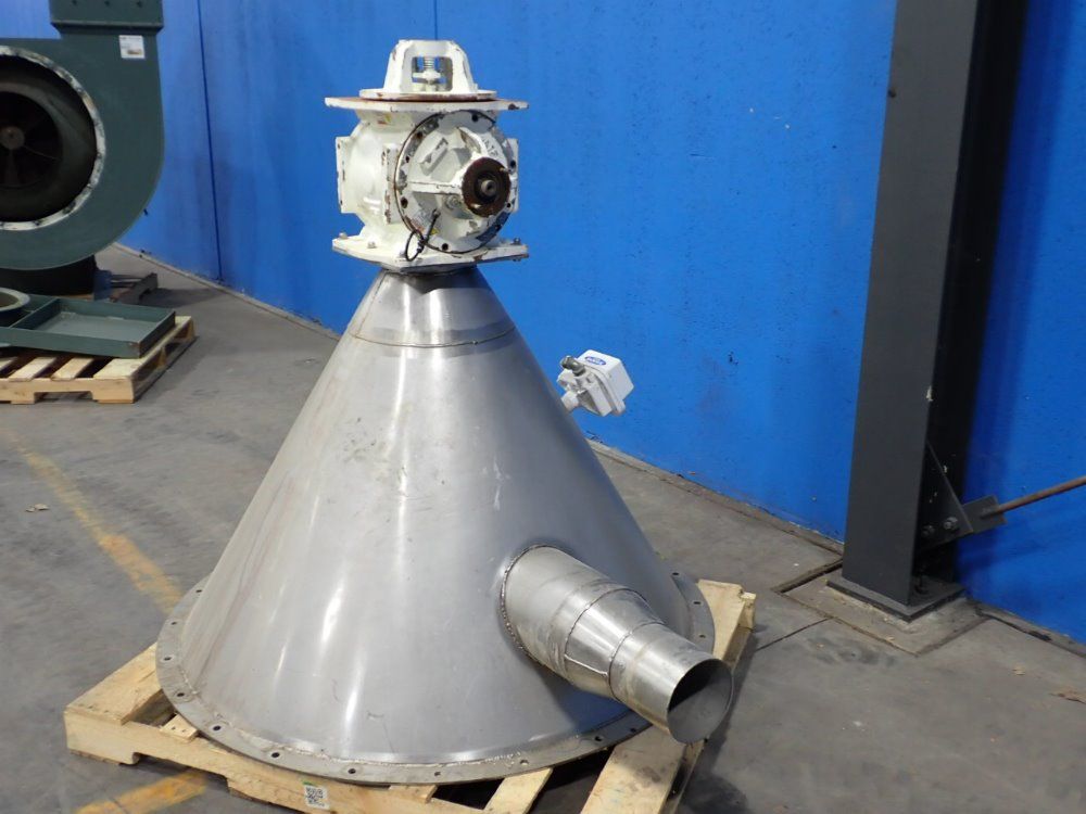 Bindicator S/s Hopper W/rotary Valve