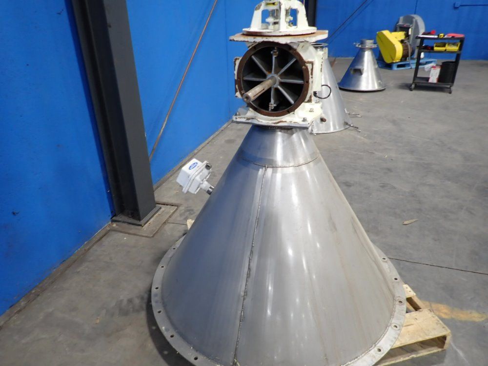 Bindicator S/s Hopper W/rotary Valve