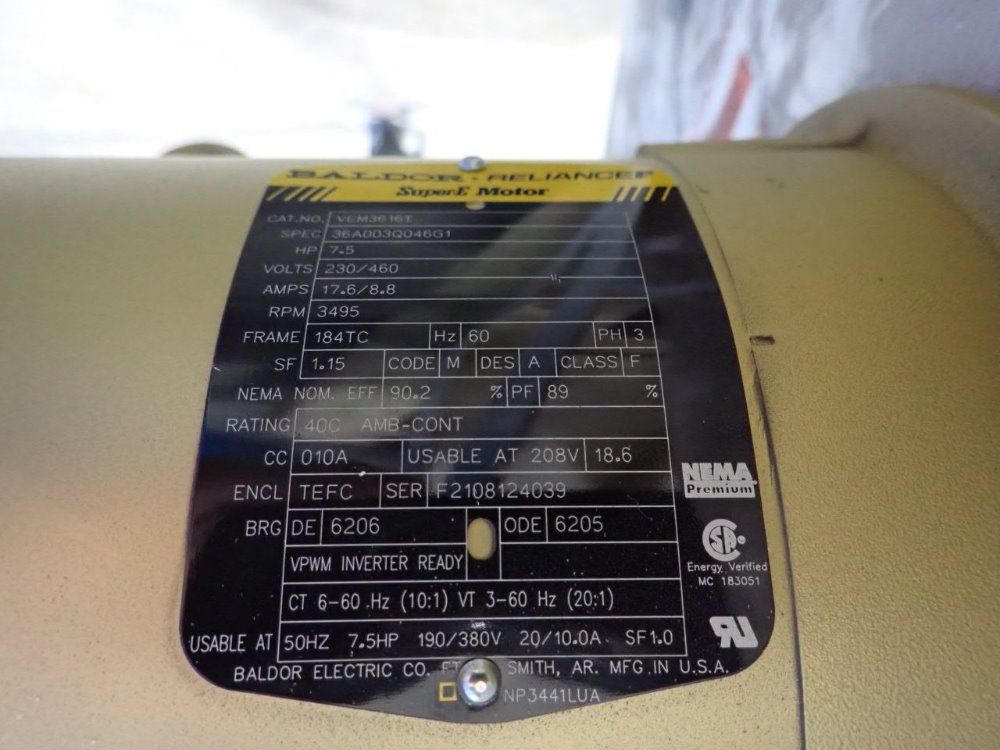 Oneida 7.5hp Dust Collector