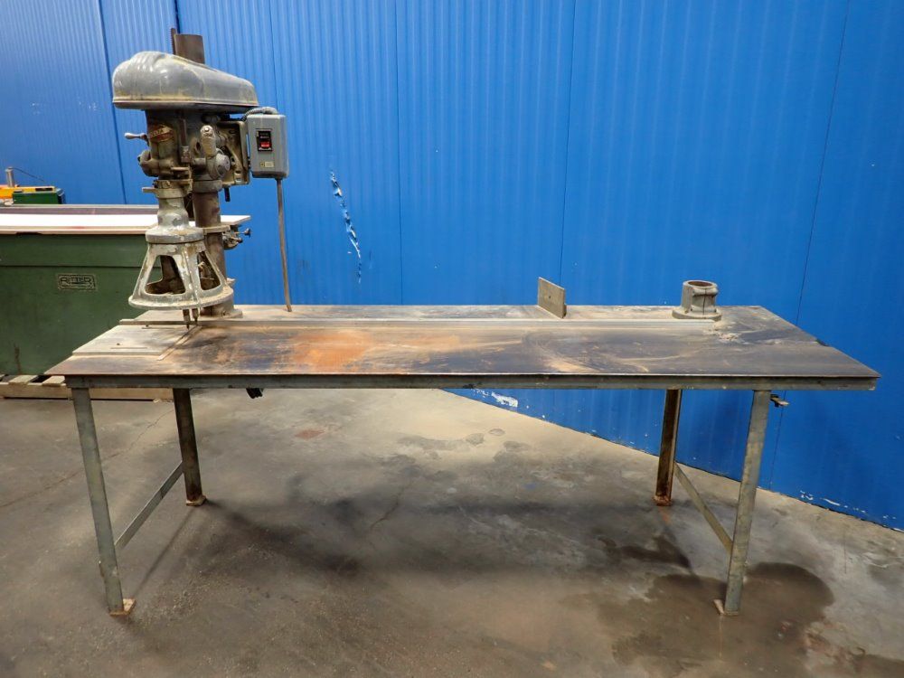 Delta 3/4 Hp Drill Press And Workbench - 17