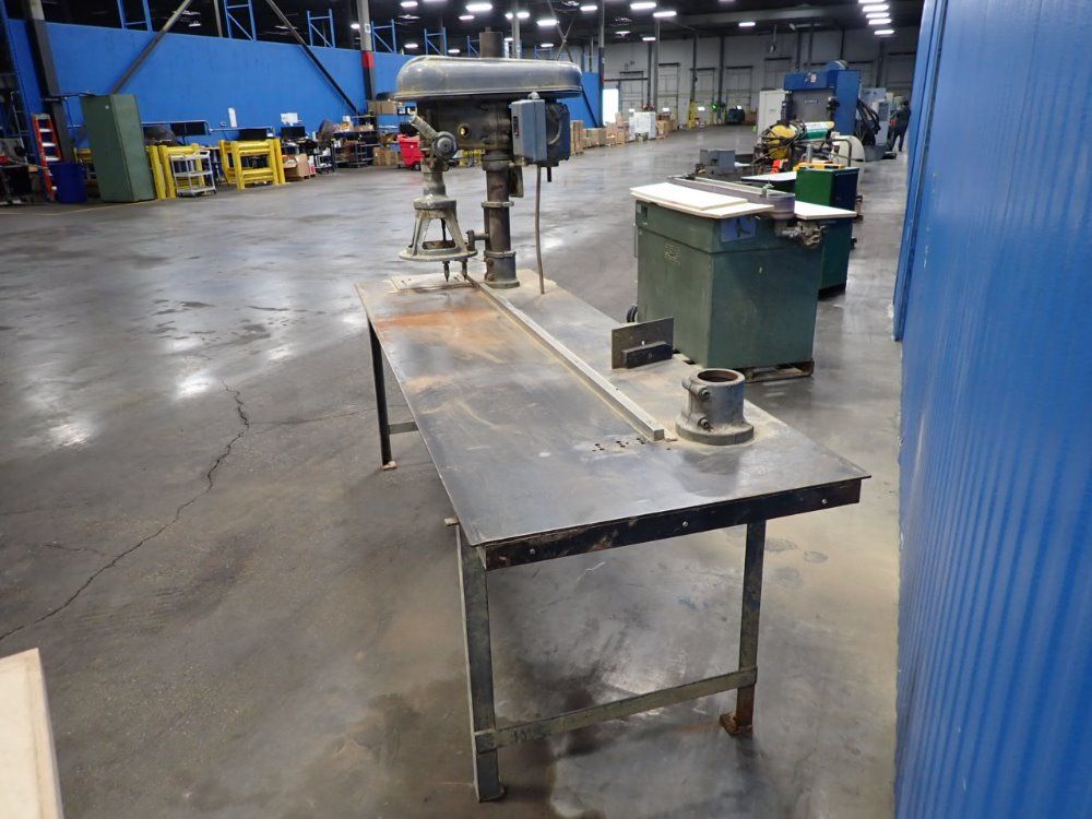 Delta 3/4 Hp Drill Press And Workbench - 17