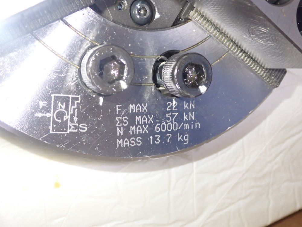 Kitagawa B-206 6" 3 Jaw Chuck - B-206