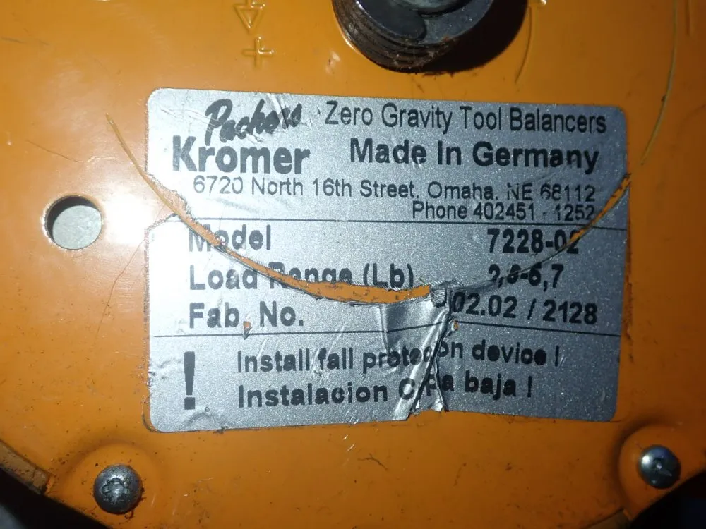 Kromer 7 Lbs Zero Gravity Balancer - 7228-02