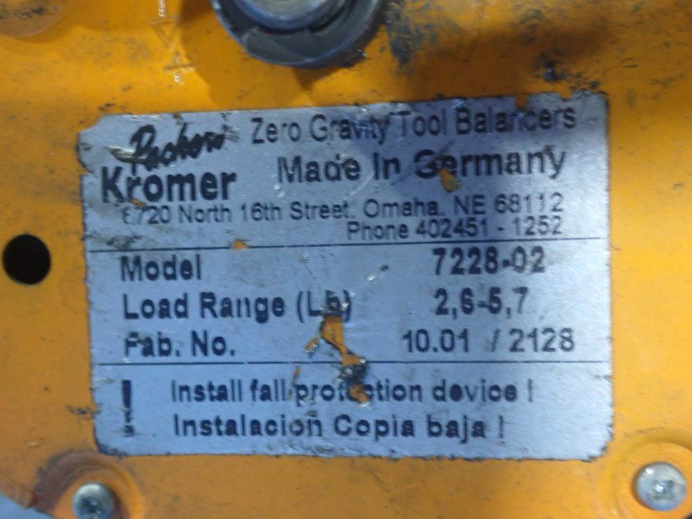 Kromer 7 Lbs Zero Gravity Balancer - 7228-02