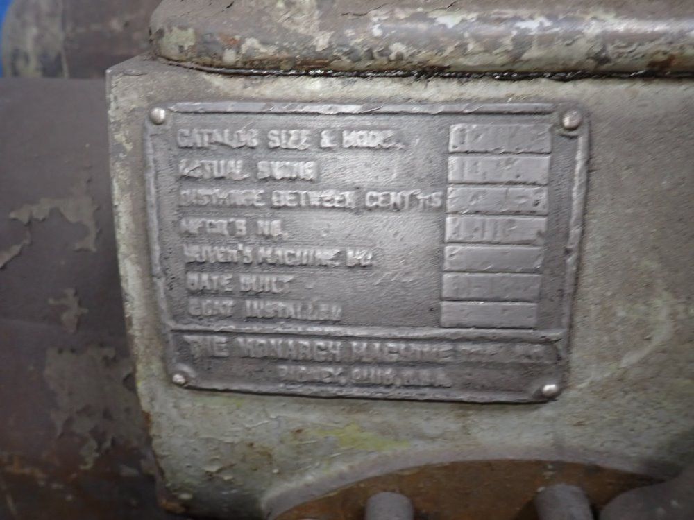 Monarch 15" X 31" Lathe