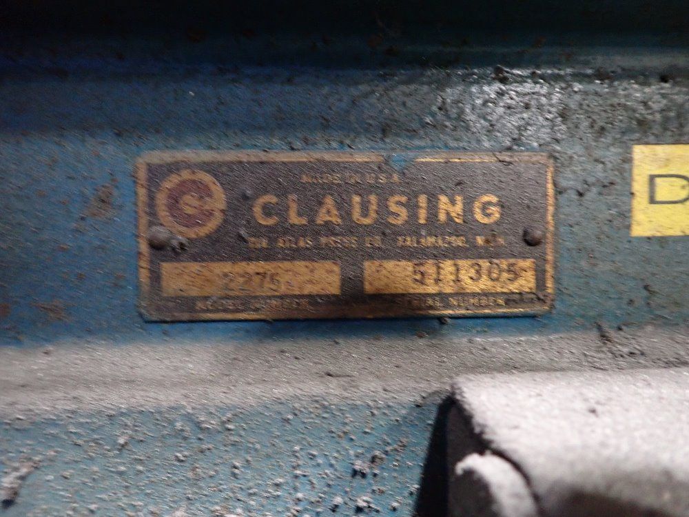 Clausing Drill Press - 2275