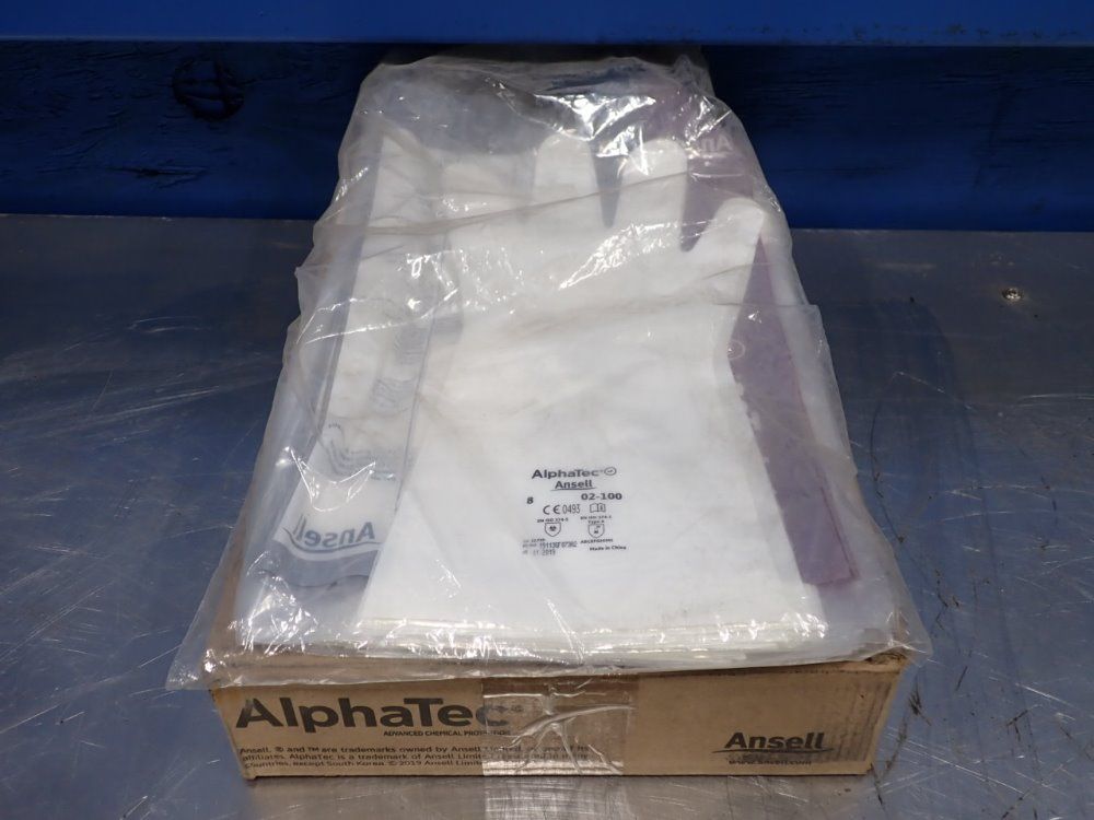 Alphatec Size 8 Chemical Resistant Gloves - 02-100