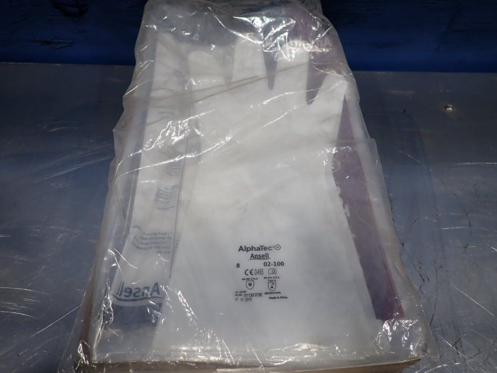 Alphatec Size 8 Chemical Resistant Gloves - 02-100