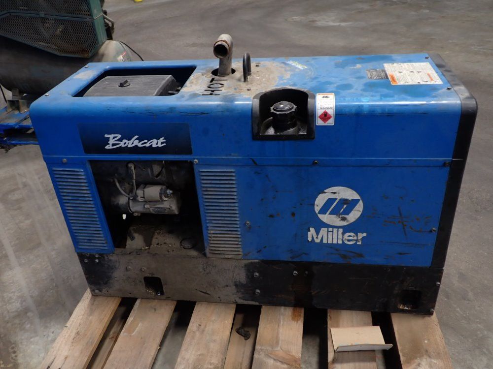 Miller 25v/225a Generator Welder - Bobcat 225